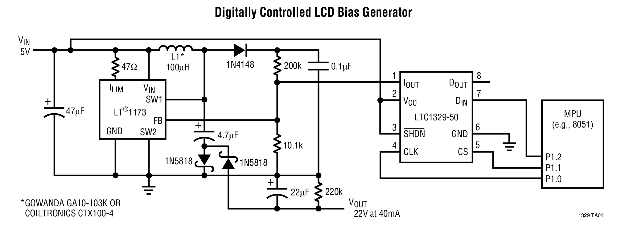 LTC1329A-50Ӧͼһ